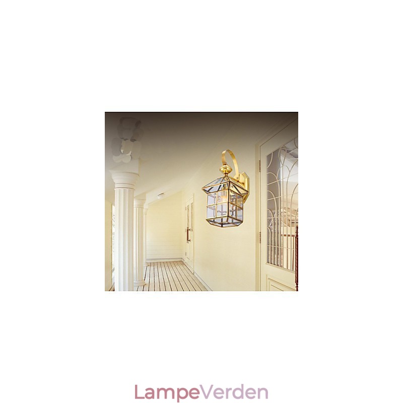 Udendørslampe Havelampe Udendørslampe fuld kobberlampe B
