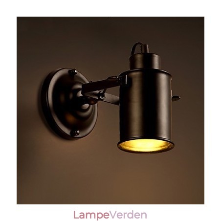 Vintage væglampe Industriel sort smedejernsvæglampe Retro Econce Fixturedison Lampe Korridor Vægbelysning Vintage væglampe Industriel sort smedejernsvæglampe Retro Econce Fixturedison Lampe Korridor Vægbelysning