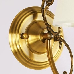 Klassiske soveværelses væglamper Simple Metal Stue Væglampe Bar Cafe Gang Balkon Væglampe