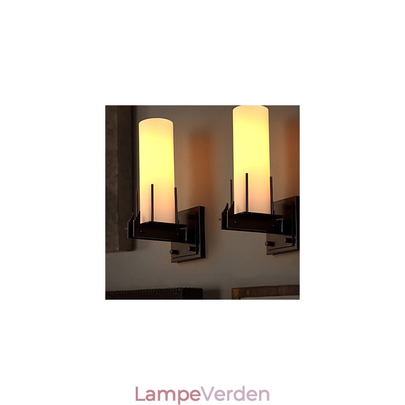 Loft Contracted Og Contemporary Retro Personality Lysestage Væglampe Lights