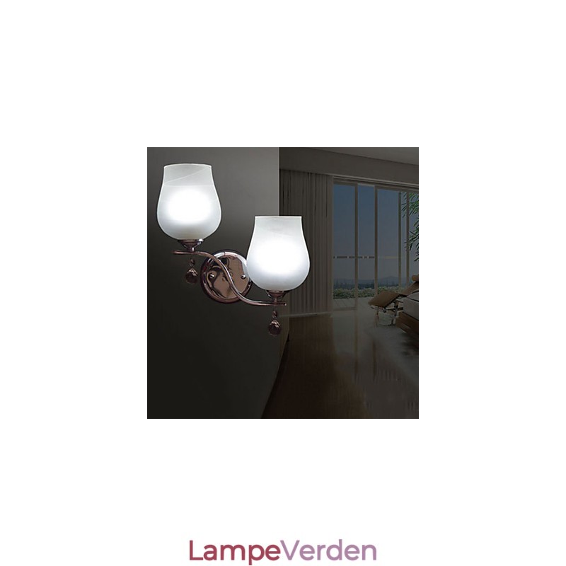 Krystal væglamper Moderne moderne metal