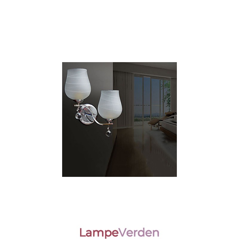 Krystal væglamper Moderne moderne metal