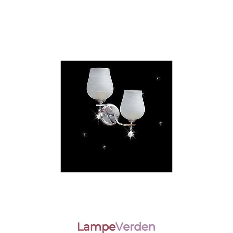Krystal væglamper Moderne moderne metal