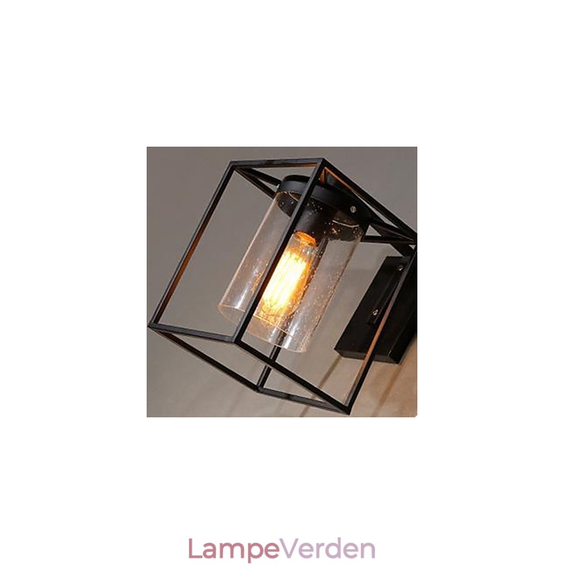 American Country Personality Loft Nordisk Contracted Style Raindrop Bubble Glas Væglampe
