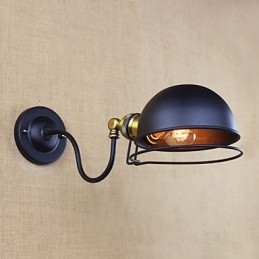 Væglamper Gyngelys Læsevæglamper Mini Style Rustik Lodge Metal