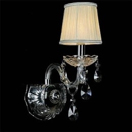 Krystal Mini Style Wall Sconces Candle Wall Lights Moderne moderne glas
