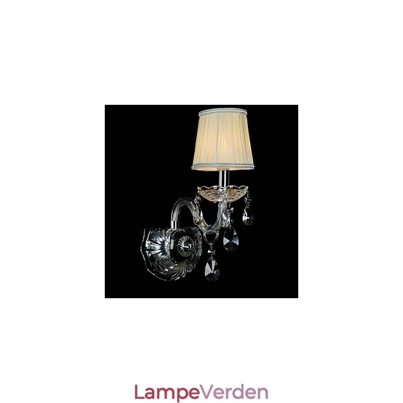 Krystal Mini Style Wall Sconces Candle Wall Lights Moderne moderne glas