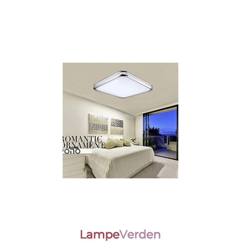 Flush Mounte Light Luksus Moderne Akryl med Lys Justerbar Gylden eller Sølv Kan vælge