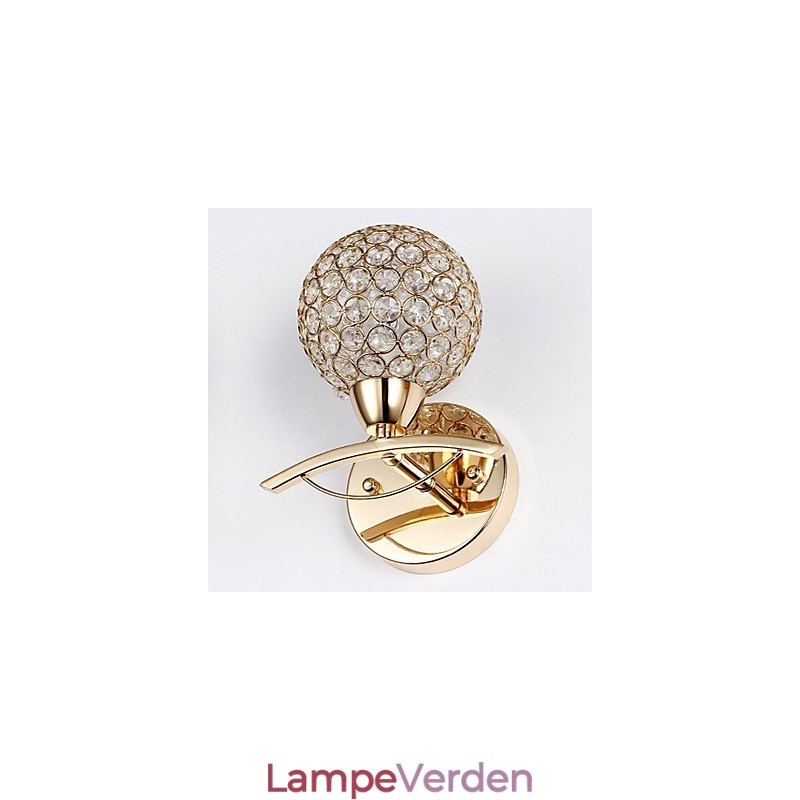 Væglamper Læsevæglamper Krystal Mini Style Moderne Moderne Metal