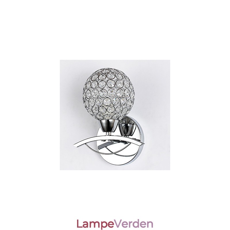 Væglamper Læsevæglamper Krystal Mini Style Moderne Moderne Metal