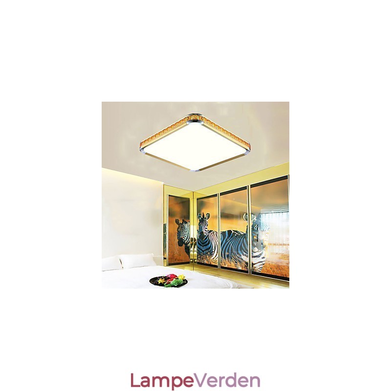 Flush Mounte Light Luksus Moderne Akryl med Lys Justerbar Gylden eller Sølv Kan vælge