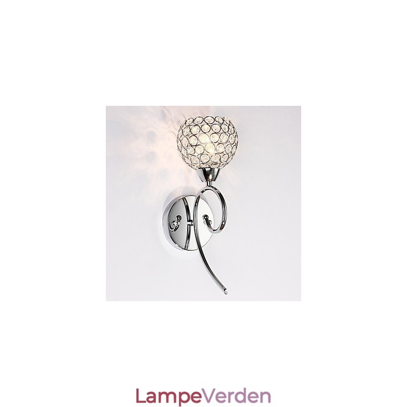 Væglamper Læsevæglamper Krystal Mini Style Moderne Moderne Metal
