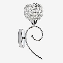 Væglamper Læsevæglamper Krystal Mini Style Moderne Moderne Metal