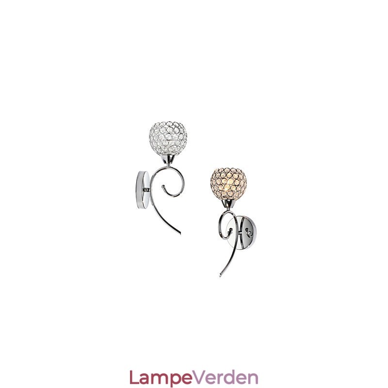 Væglamper Læsevæglamper Krystal Mini Style Moderne Moderne Metal