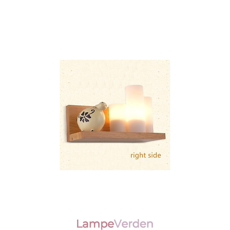 Væglamper Moderne moderne træbambus