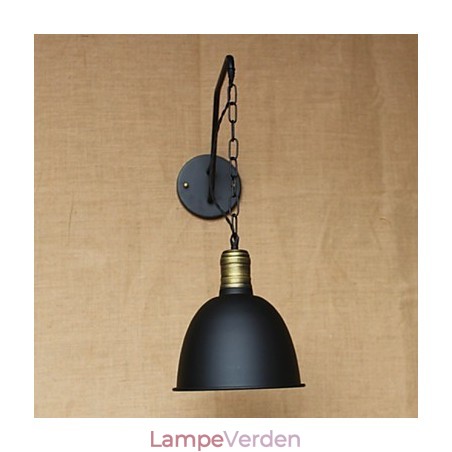 Enkel og kreativ personlighed væglampe industrikæde amerikansk retro jerngang soveværelse sengelampe væglampe Enkel og kreativ personlighed væglampe industrikæde amerikansk retro jerngang soveværelse sengelampe væglampe