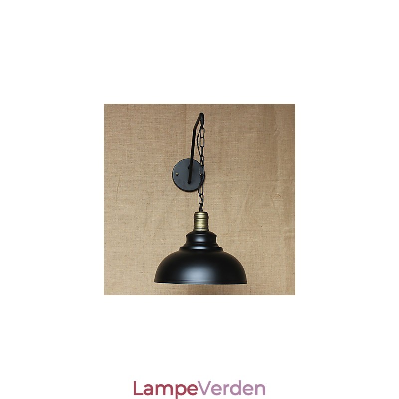Enkel og kreativ personlighed Væglampe Industrikæde Amerikansk Retro Iron Aisle Soveværelse Sengevæglampe