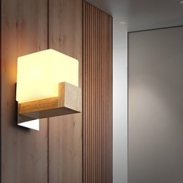 Væglamper Mini Style Moderne Moderne Træ Bambus
