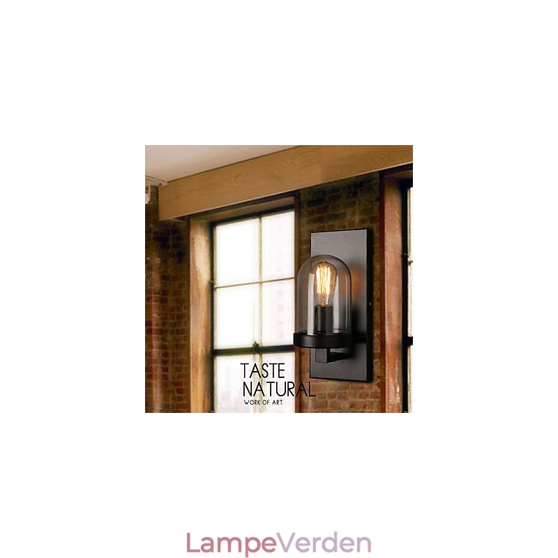 Creative Rural Smedejernsglas væglampe Light