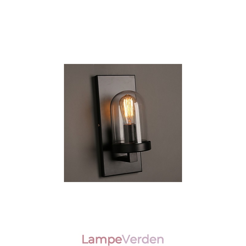 Creative Rural Smedejernsglas væglampe Light