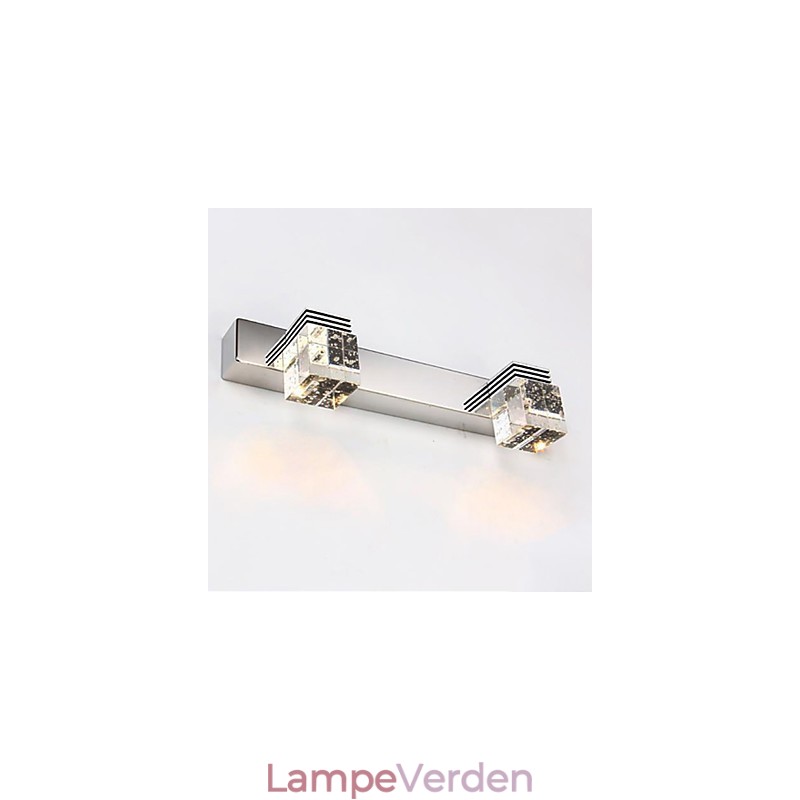 Væglamper Badeværelsesbelysning Vægskiver Krystal Ministil Moderne Moderne Metal