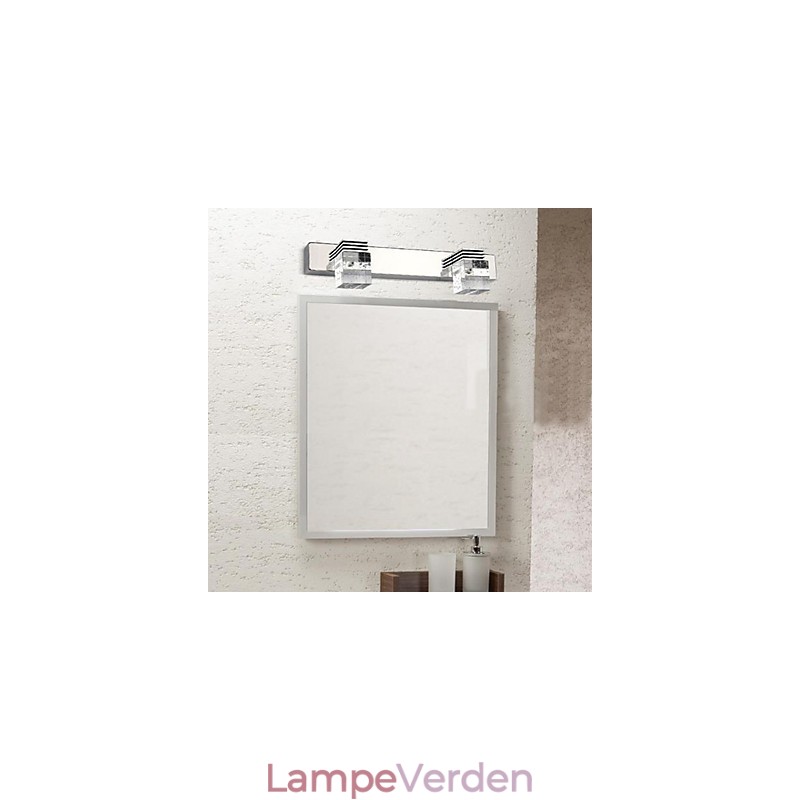 Væglamper Badeværelsesbelysning Vægskiver Krystal Ministil Moderne Moderne Metal