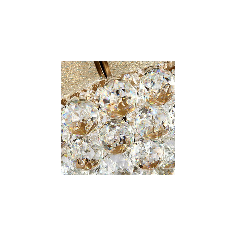 Traditionel klassisk rustik Lodge Messing Metal Flush Mount
