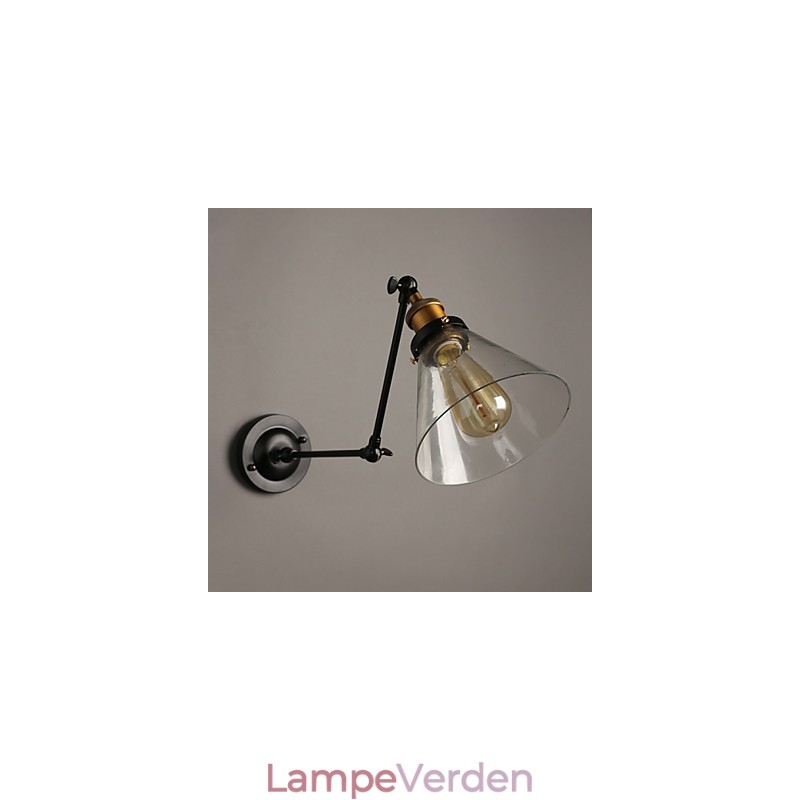 Creative Rural Loft Retro Titan Sektion Dobbelt væglampe Light