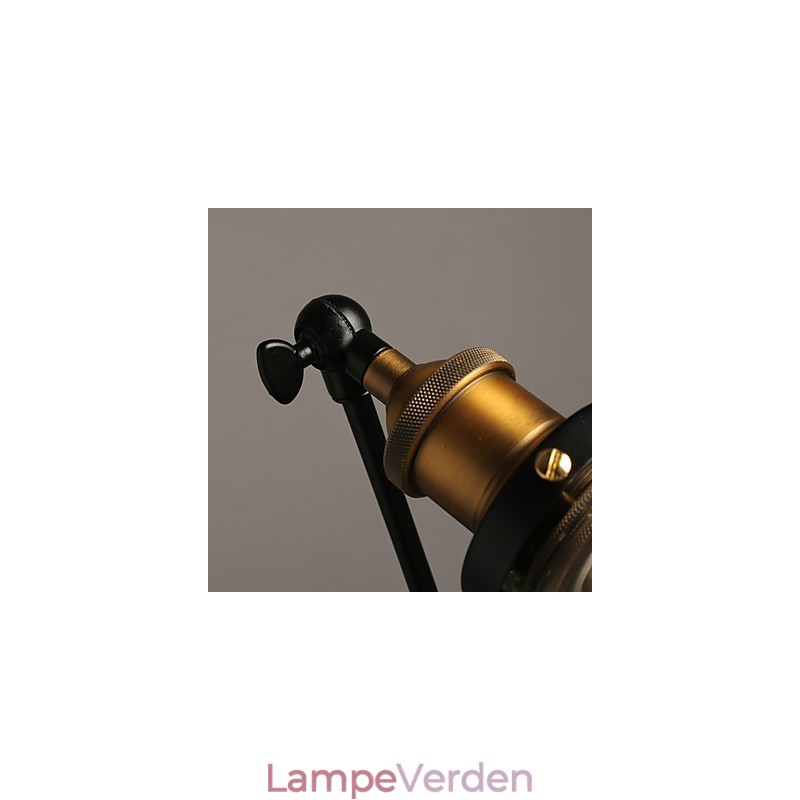 Creative Rural Loft Retro Titan Sektion Dobbelt væglampe Light