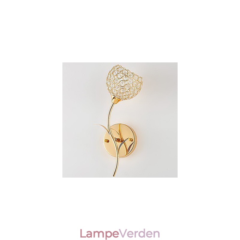 Minimalistisk moderne krystal væglampe