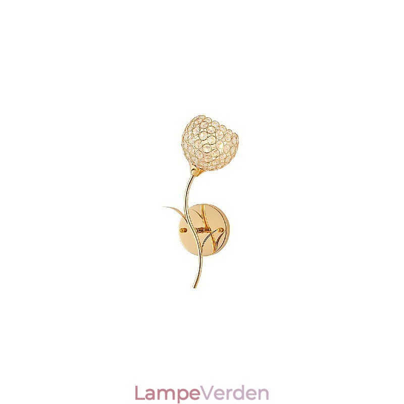Minimalistisk moderne krystal væglampe