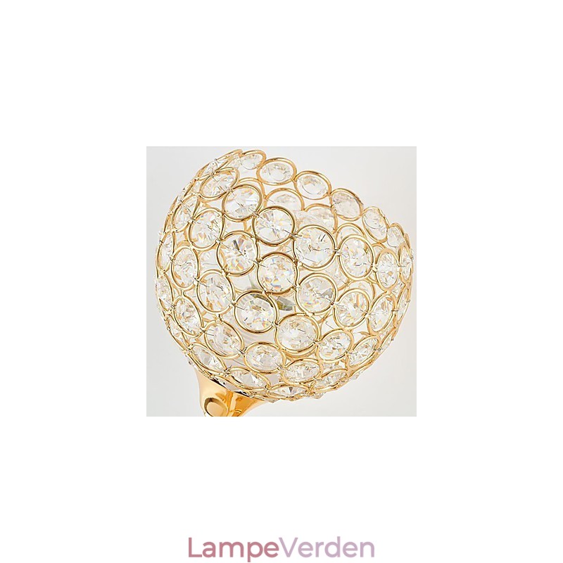 Minimalistisk moderne krystal væglampe
