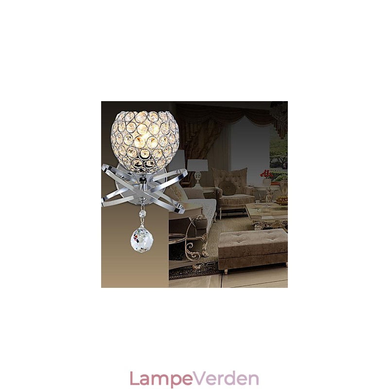 Krystal væglamper Moderne moderne metal