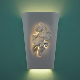 Creative Rural Creative Middelhavs væglampe Europæisk stil Cupid væglampe Light