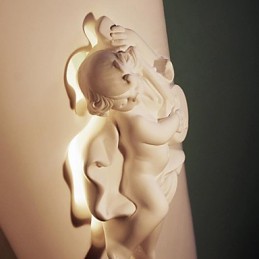 Creative Rural Creative Middelhavs væglampe Europæisk stil Cupid væglampe Light