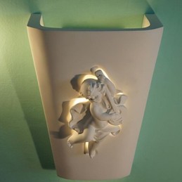 Creative Rural Creative Middelhavs væglampe Europæisk stil Cupid væglampe Light