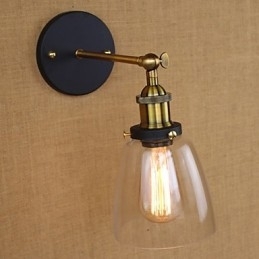 Nostalgisk amerikansk eksporthandel af de originale modeller Landlig industriel og dekorativ væglampe