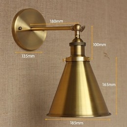 Amerikansk Bronze Opskalere Restaurant Bar Cafe Te Natklubber Iron Wall
