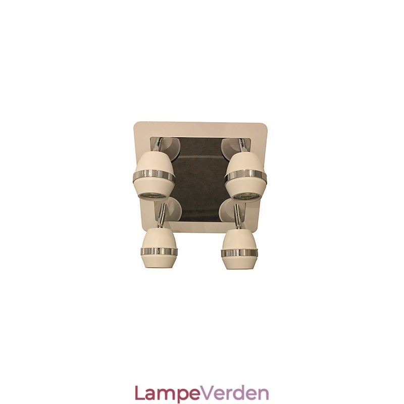 Moderne sfæriske krom væglamper Badeværelseslamper med 4 lys