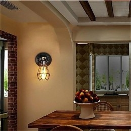 Fuld af personlighed Elegant udseende amerikansk retro burvæg