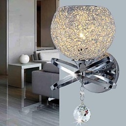 Krystal væglamper Moderne moderne metal