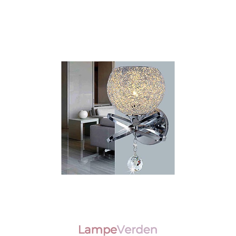 Krystal væglamper Moderne moderne metal