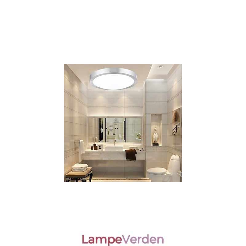Flush Mount Lights Lys Runde Enkel Moderne Diameter 29CM