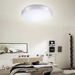 Flush Mount Lights Lys Runde Enkel Moderne Diameter 29CM