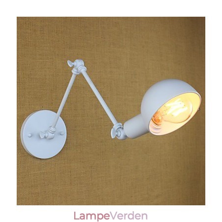 Moderne Hvid Lang Arm Dobbelt Smedejern Væglampe Stue Gang Soveværelse Sengestue Moderne Hvid Lang Arm Dobbelt Smedejern Væglampe Stue Gang Soveværelse Sengestue
