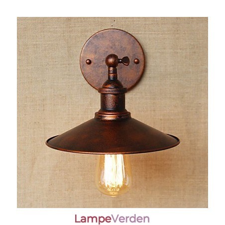 Minimalistisk industristil villa foran kirkegangen Nostalgisk paraply Rød bronze dekorativ væglampe Minimalistisk industristil villa foran kirkegangen Nostalgisk paraply Rød bronze dekorativ væglampe