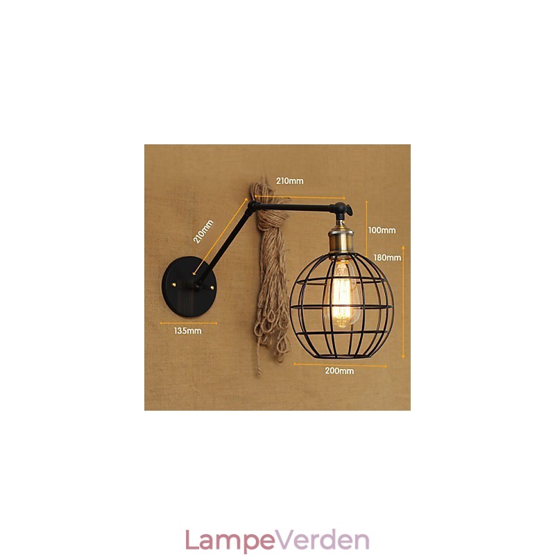 Væglamper Traditionel klassisk metal