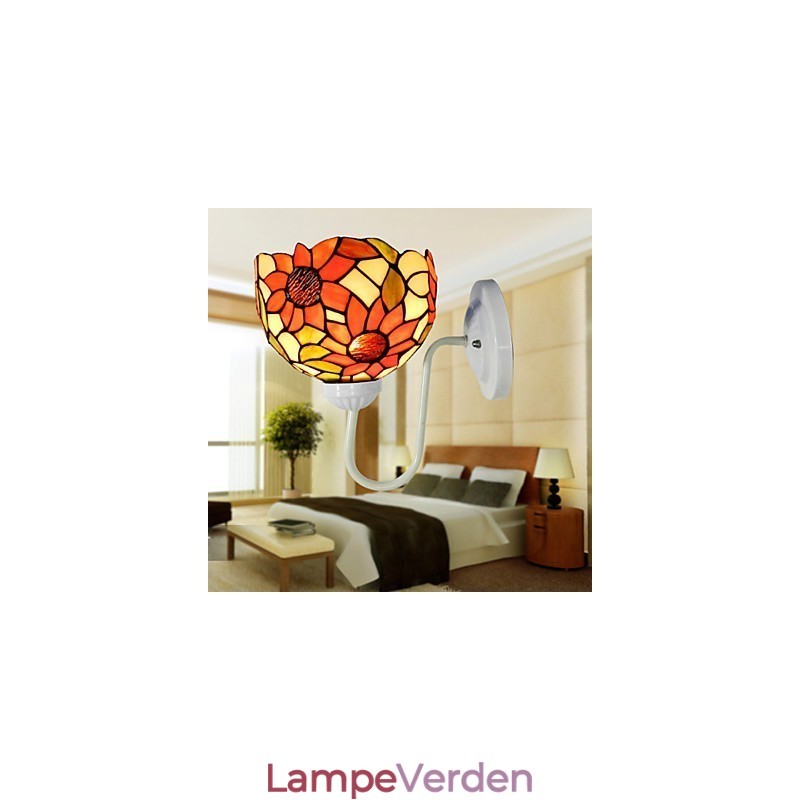 Solsikke Klassisk Luksus Villa Klubhus Væglampe Dekoration Art Lights