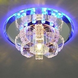 Krystal Loftslampe Spotlight SMD 3W Creative Lamp Absorber Kuppellys