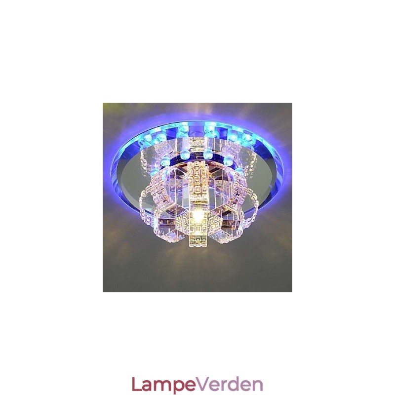 Krystal Loftslampe Spotlight SMD 3W Creative Lamp Absorber Kuppellys